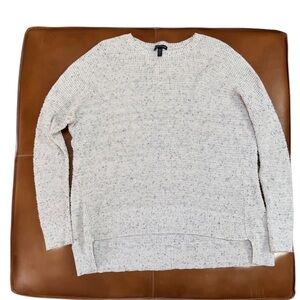 Eileen Fisher Cream Crewneck Sweater